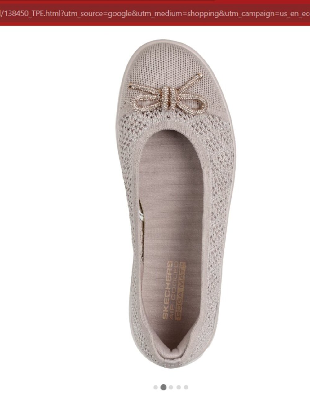 Skechers On The Go Flex Radiant Women's shoes size 8 Worn once - Taupe Color
